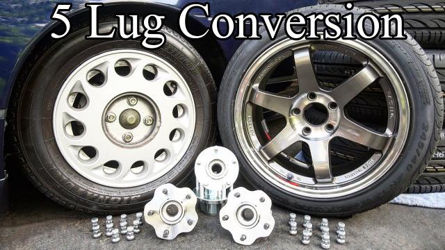 ⁣DIY: 5 Lug Conversion on your Car or Truck