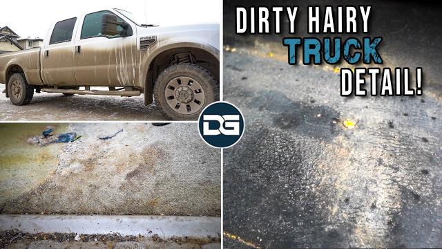 DEEP Cleaning a EXTREMELY DIRTY Truck! | The Detail Geek