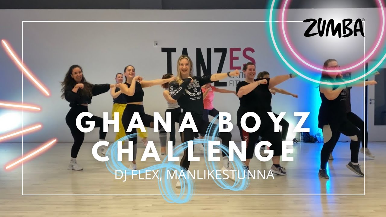 GHANA BOYZ CHALLENGE by Dj Flex, ManLikeStunna I ZUMBA® mit Kristin Soba #zumba #zumbachoreo