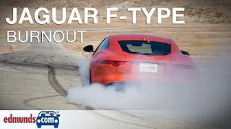 2015 Jaguar F-Type R Burnout | Equal Parts Smoke and Noise