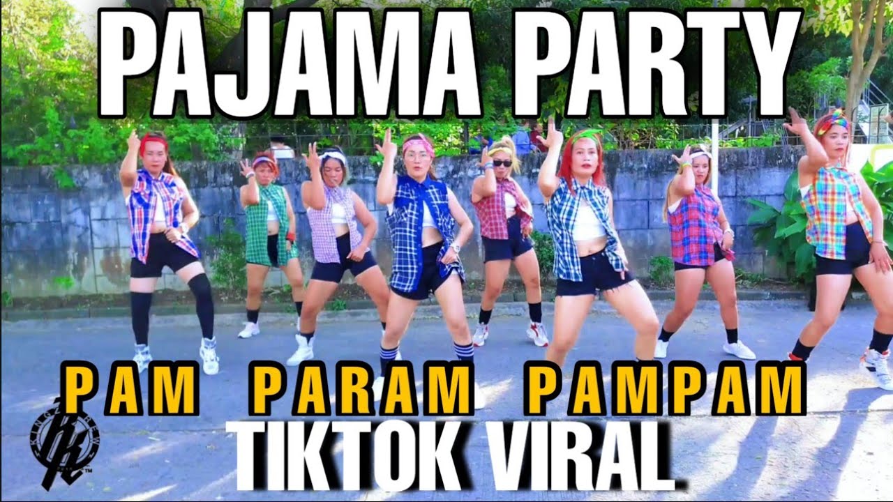 PAJAMA PARTY ( PAM PARAM PAMPAM) 1096 GANG | TIKTOK VIRAL | DJ ERICNEM | DANCE FITNESS