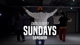 ⁣Sangwon Basic Class | Emotional Oranges - Sundays | @JustJerk Dance Academy