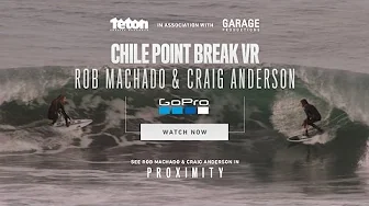 Craig Anderson and Rob Machado Explore Cold Chilean Waves in Virtual Reality