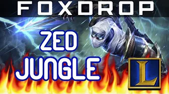 How to Escape  Elo Hell  - Zed Jungle Gameplay Commentary | League of Legends Season 3