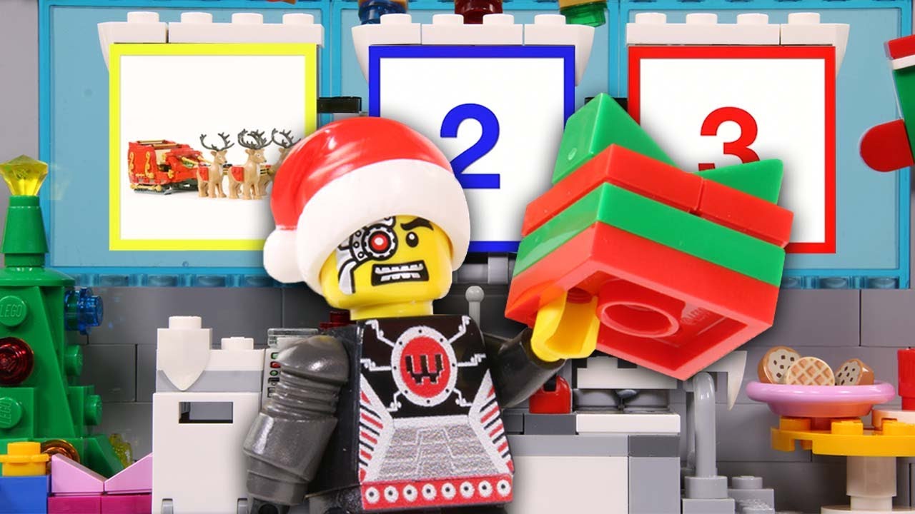 ⁣LEGO Christmas Experimental Sleigh STOP MOTION William The Gift Thief | LEGO | Billy Bricks