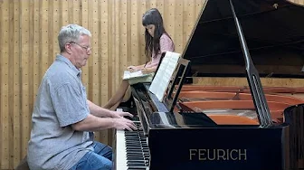 ⁣Schubert Impromptu Op.90 No.3 - Emilie & Dad