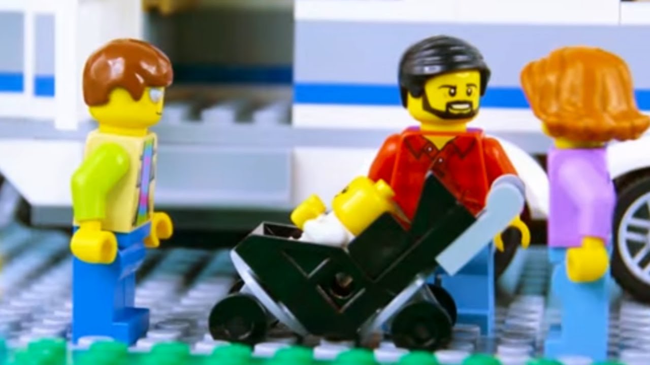 LEGO City Babysitting Fail STOP MOTION LEGO Baby Makes Billy Panic! | LEGO | Billy Bricks