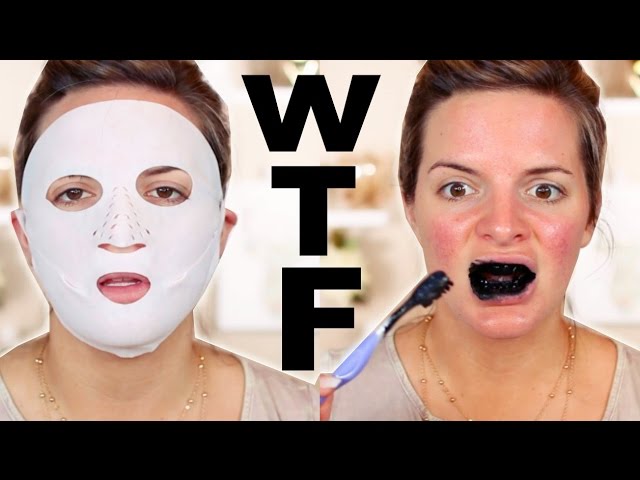 TRYING WEIRD BEAUTY PRODUCTS | Casey Holmes