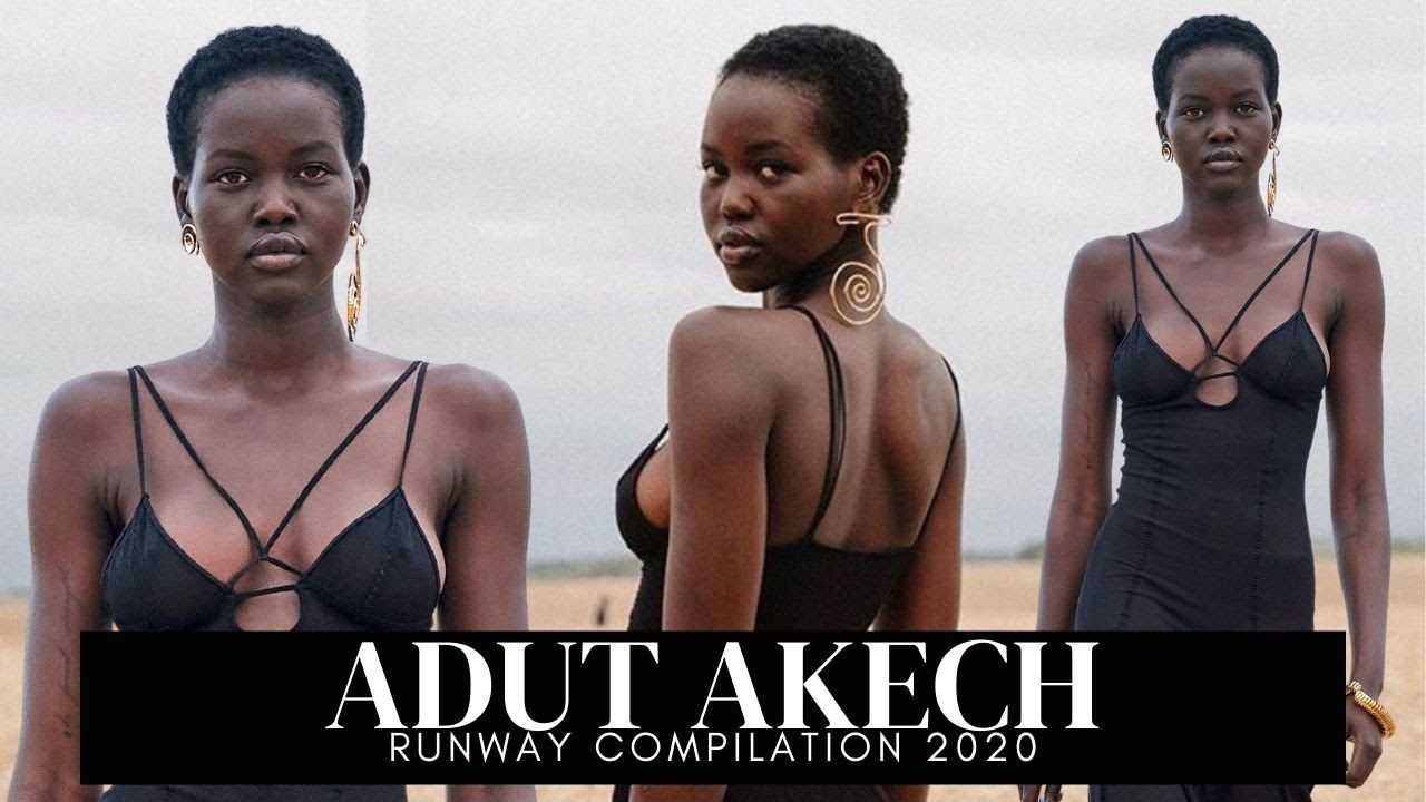 ⁣Adut Akech | Runway Compilation 2020