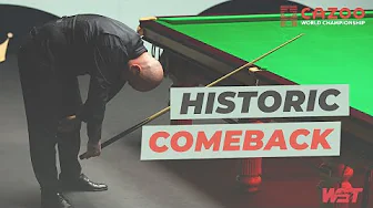⁣Luca Brecel Completes Historic Comeback To Reach Final! | 2023 Cazoo World Championship