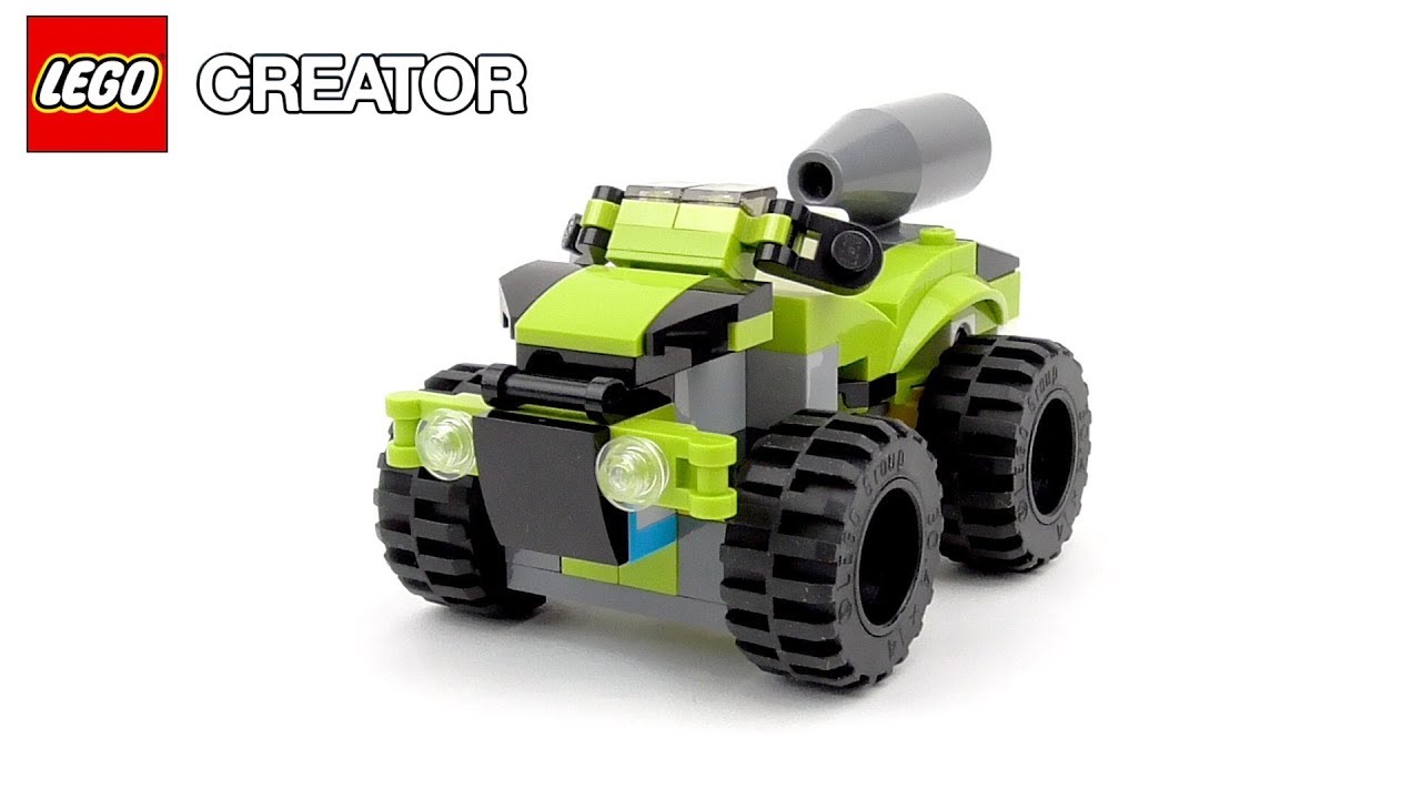 LEGO Creator Quad Bike  (31074) Speed Build