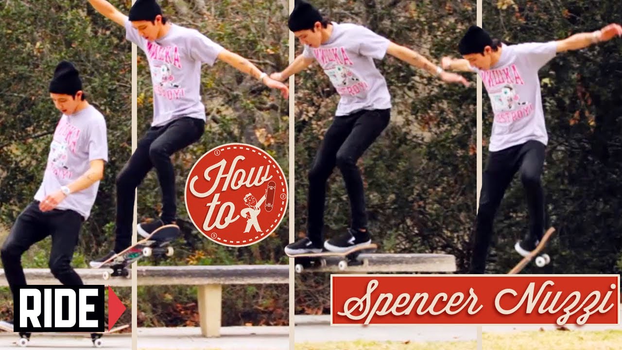 ⁣How-To Skateboarding: Nollie Noseslide with Spencer Nuzzi