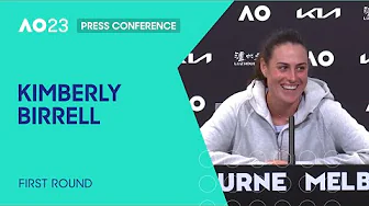 ⁣Kimberly Birrell Press Conference | Australian Open 2023 First Round