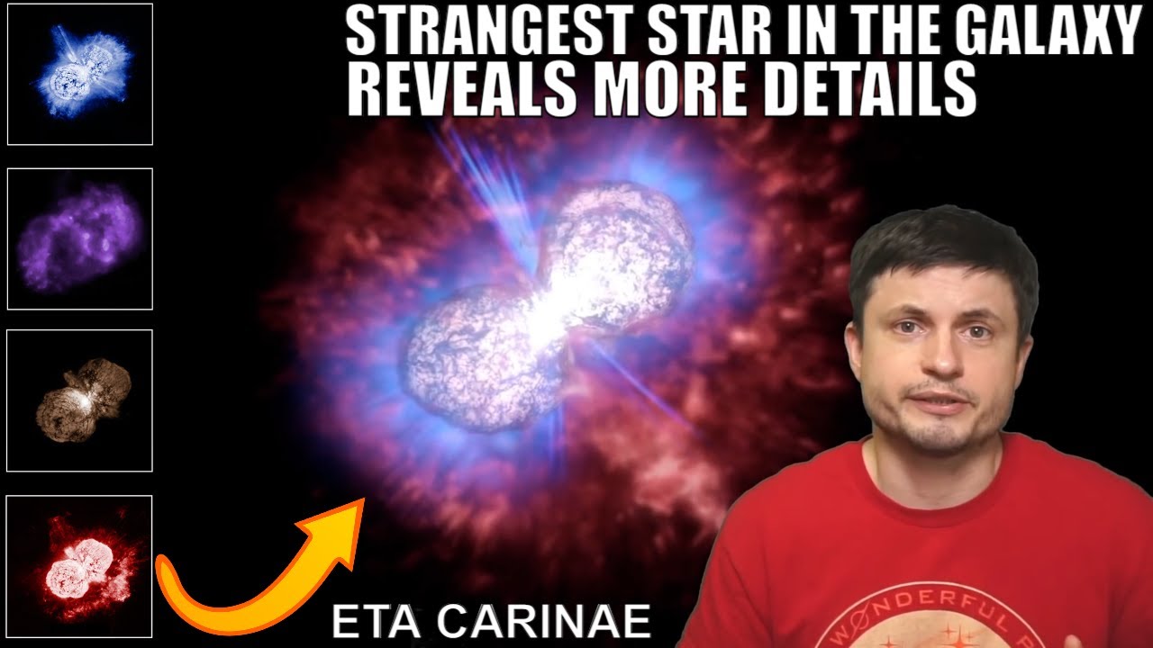 ⁣New Findings About Eta Carinae - The Strangest Star in the Galaxy