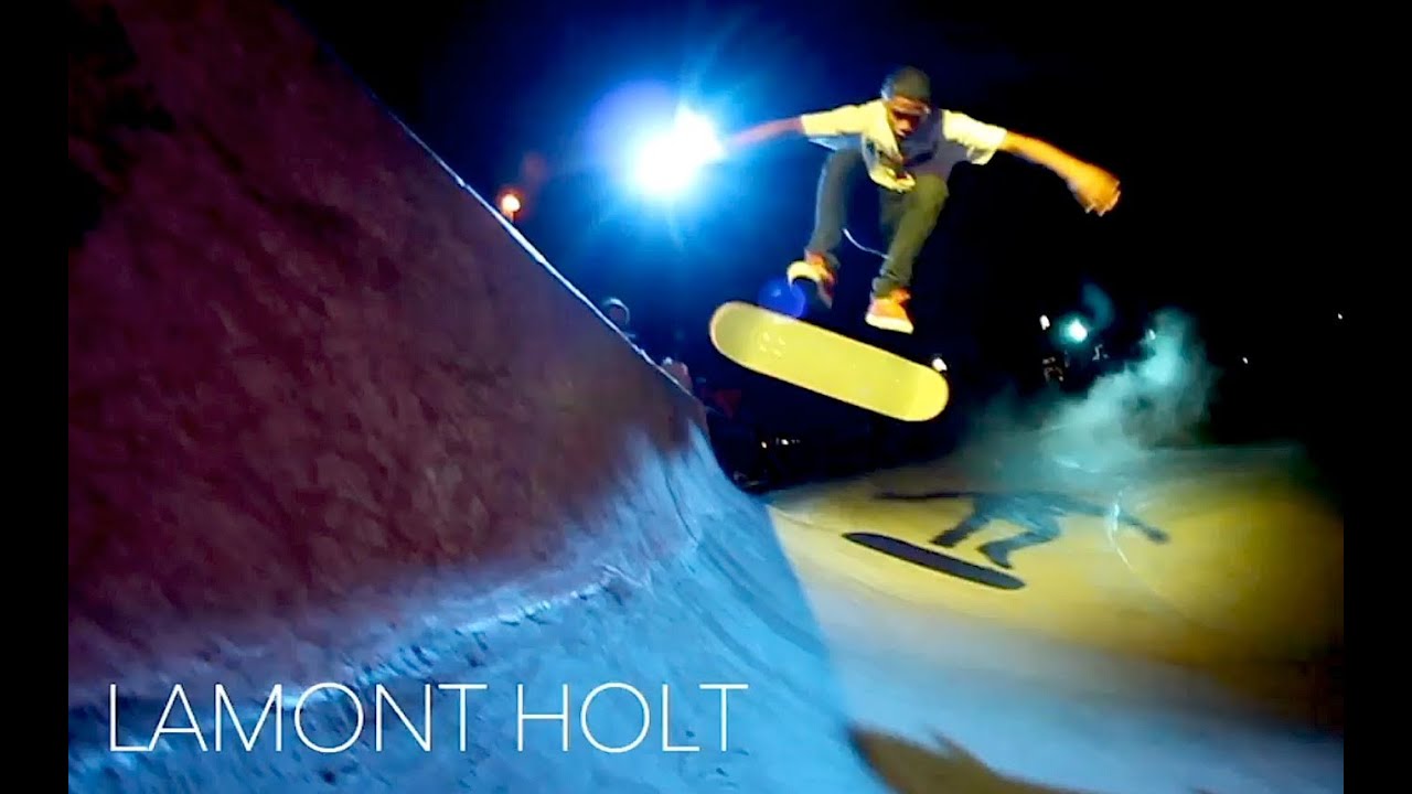 LAMONT HOLT - SWITCH LAZER FLIP STAIRS - CLIPS OF THE DAY !!!!