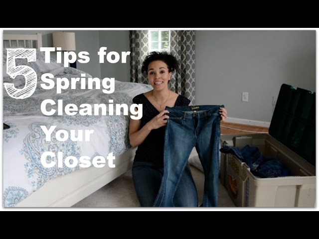 5 Tips for Spring Cleaning Your Closet and Clothes - Thrift Diving and VarageSale