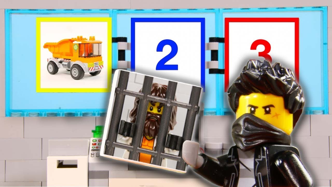⁣LEGO Experimental Vehicle Prison Break STOP MOTION LEGO Garbage Truck Build! | LEGO | Billy Bricks