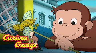 ⁣Weather Monkey  Curious George Kids Cartoon  Kids Movies Videos for Kids