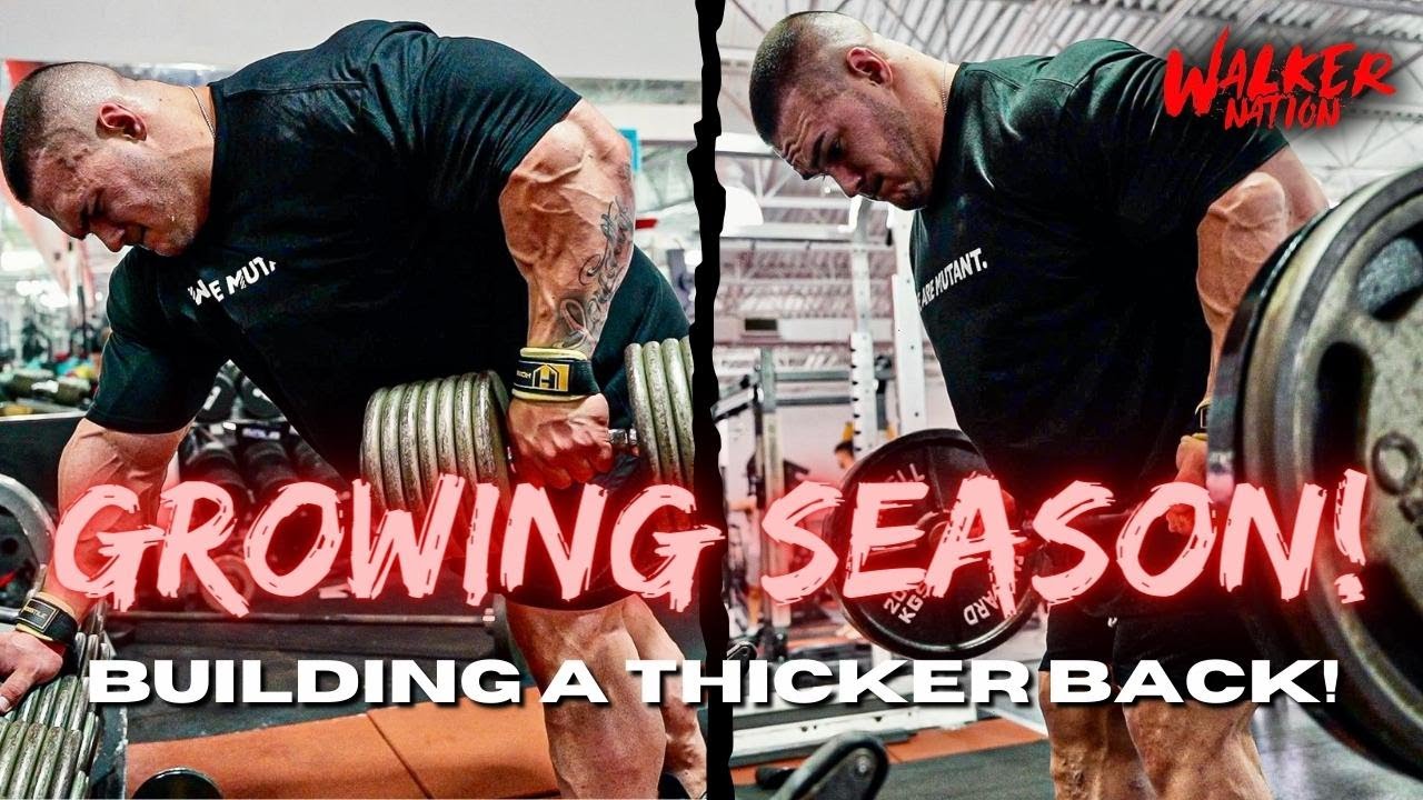 ⁣Nick Walker | GROWING SEASON! | BUILDING A THICKER BACK! | ROAD TO OLYMPIA 2022!