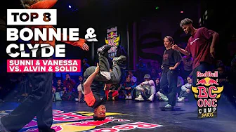 Sunni & Vanessa vs. Alvin & Solid | Bonnie & Clyde Top 8 | Red Bull BC One Camp Paris 2023
