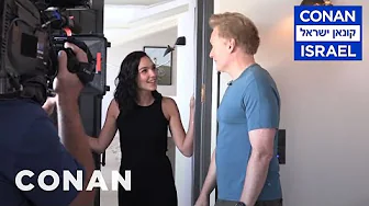 ⁣Behind The Scenes Of Gal Gadot s #ConanIsrael Cameo | CONAN on TBS