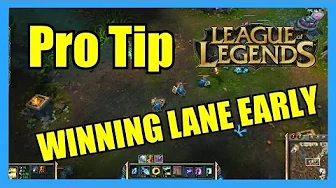 Pro Tip: Winning Your Lane in 2 Minutes | League of Legends