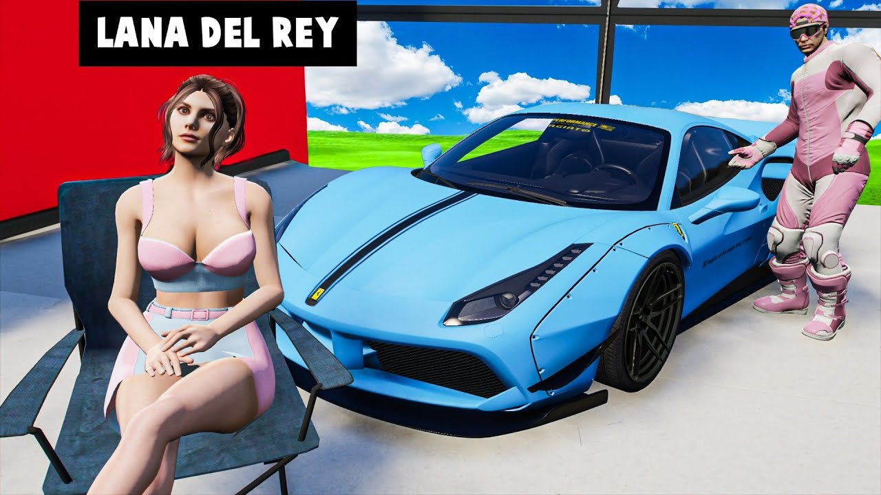Stealing Cars from Lana Del Rey in GTA 5