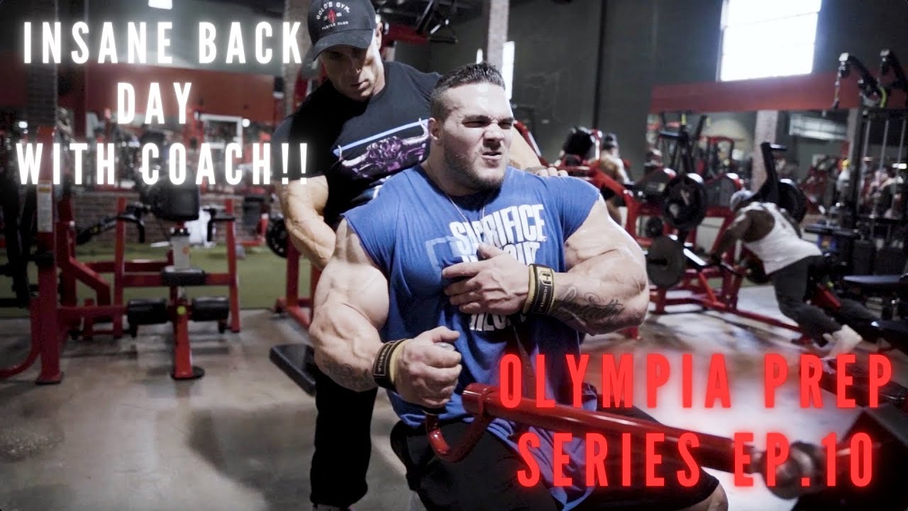 ⁣Nick Walker | OLYMPIA PREP SERIES! Ep. 10 | INSANE BACK DAY WITH COACH