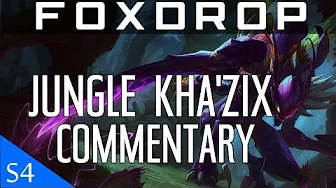 ⁣[PBE] Season 4 Kha zix Jungle Gameplay Commentary | League of Legends