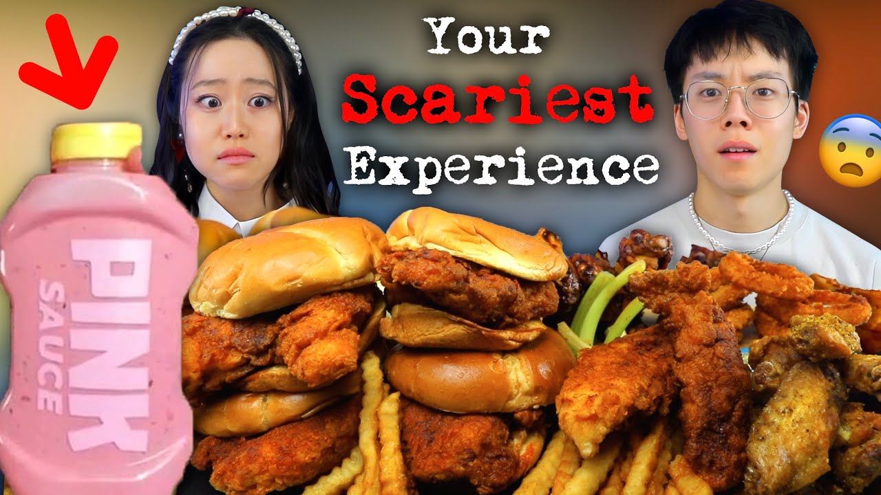 ⁣My friend SOLVED a MISSING PERSONS CASE from a ONE NIGHT STAND | Pink Sauce + Fried Chicken Mukbang
