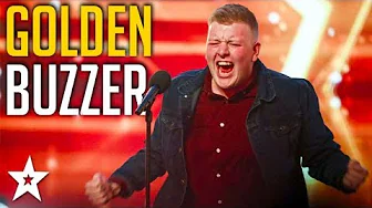 Nervous Welsh Opera Singer Gets GOLDEN BUZZER! | Britain s Got Talent | Got Talent Global