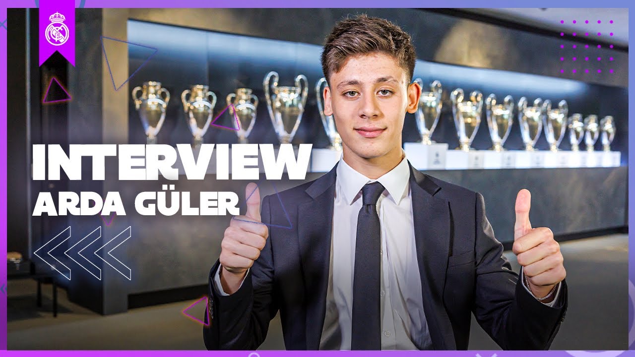 ⁣Arda Güler s FIRST Real Madrid interview