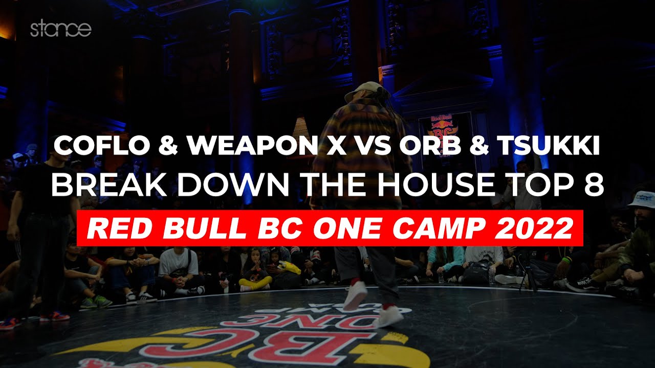 Coflo & Weapon X vs Orb & Tsukki TOP 8 | RED BULL BC ONE CAMP | Stance | Break Down The House