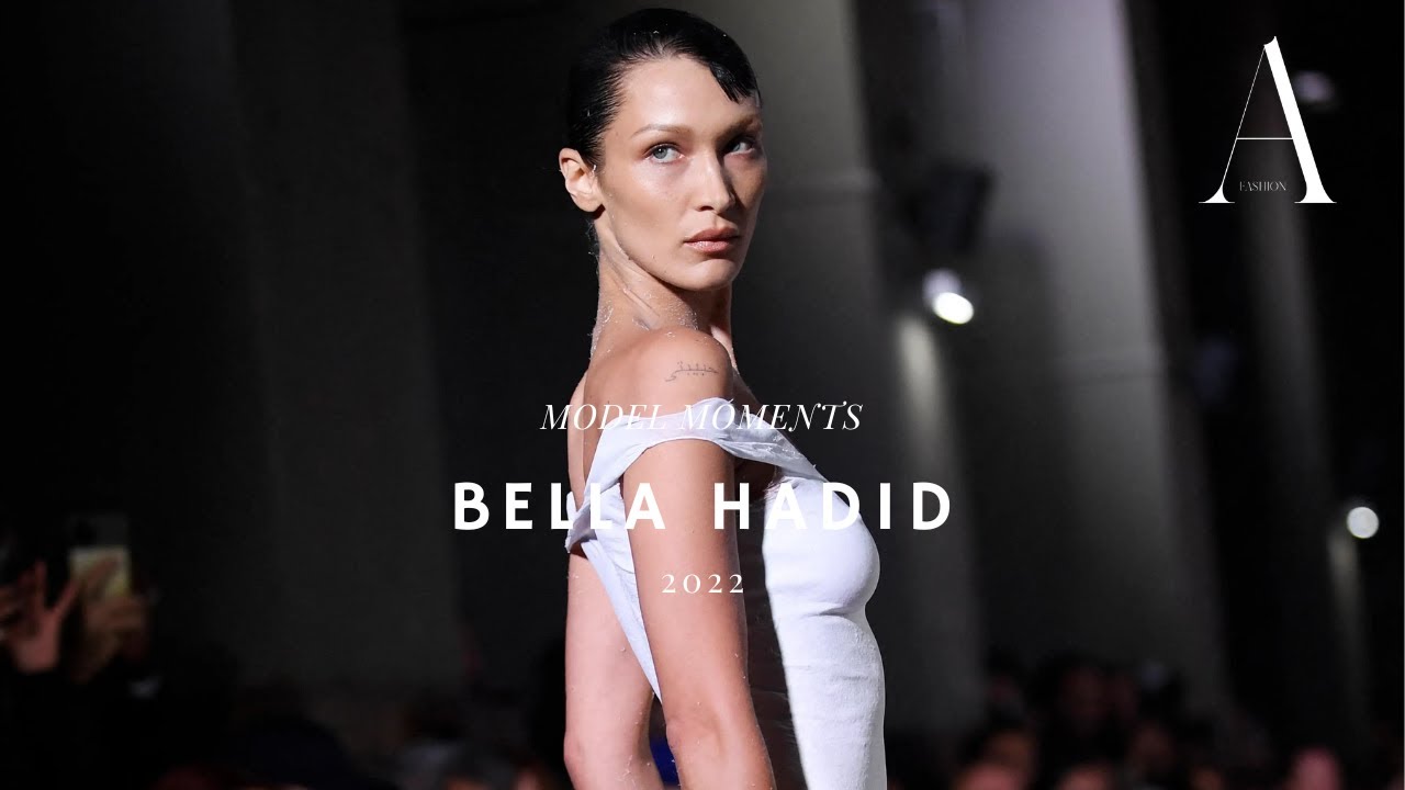 ⁣Model Moments 2022: Bella Hadid