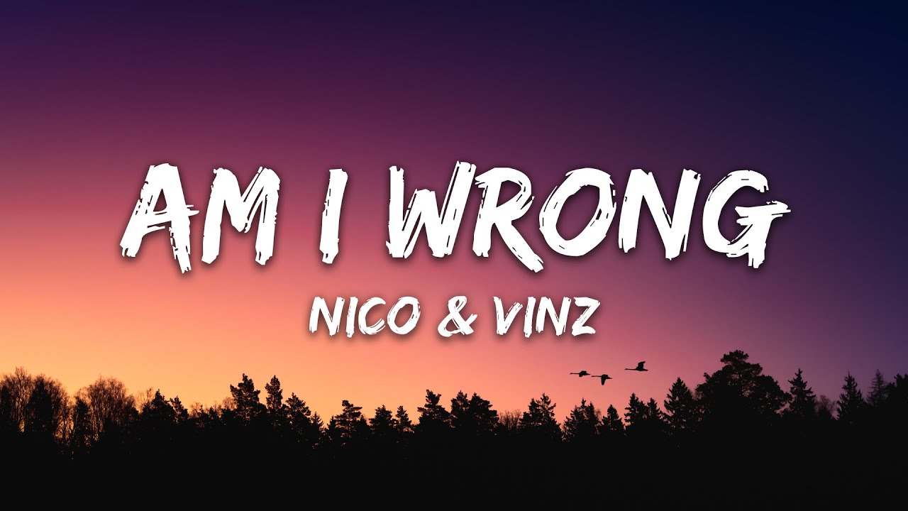 ⁣Nico & Vinz - Am I Wrong (Lyrics)