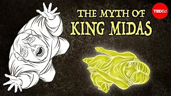 ⁣The myth of King Midas and his golden touch - Iseult Gillespie