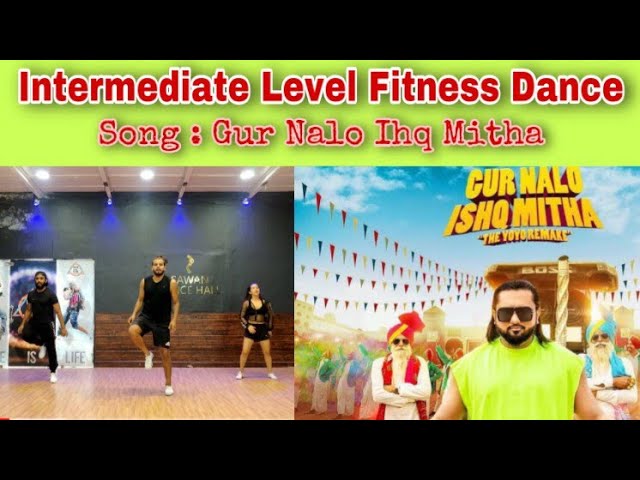 Gur Nalo Ishq Mitha (Yo Yo Honey Singh) | Intermediate Level Fitness Dance | Akshay Jain Choreo |DGM