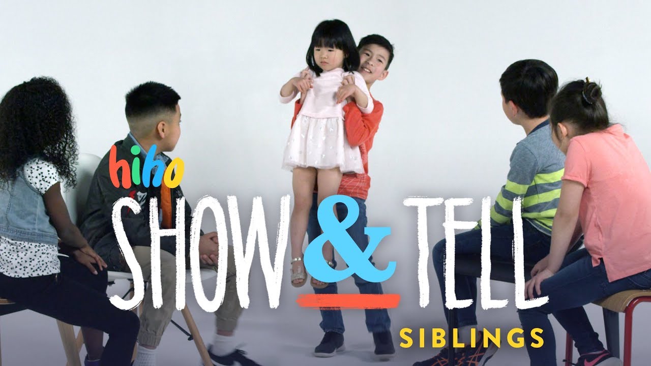 ⁣Siblings | Show and Tell | HiHo Kids