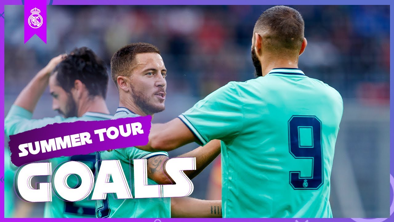 TOP SUMMER TOUR GOALS | Real Madrid pre season