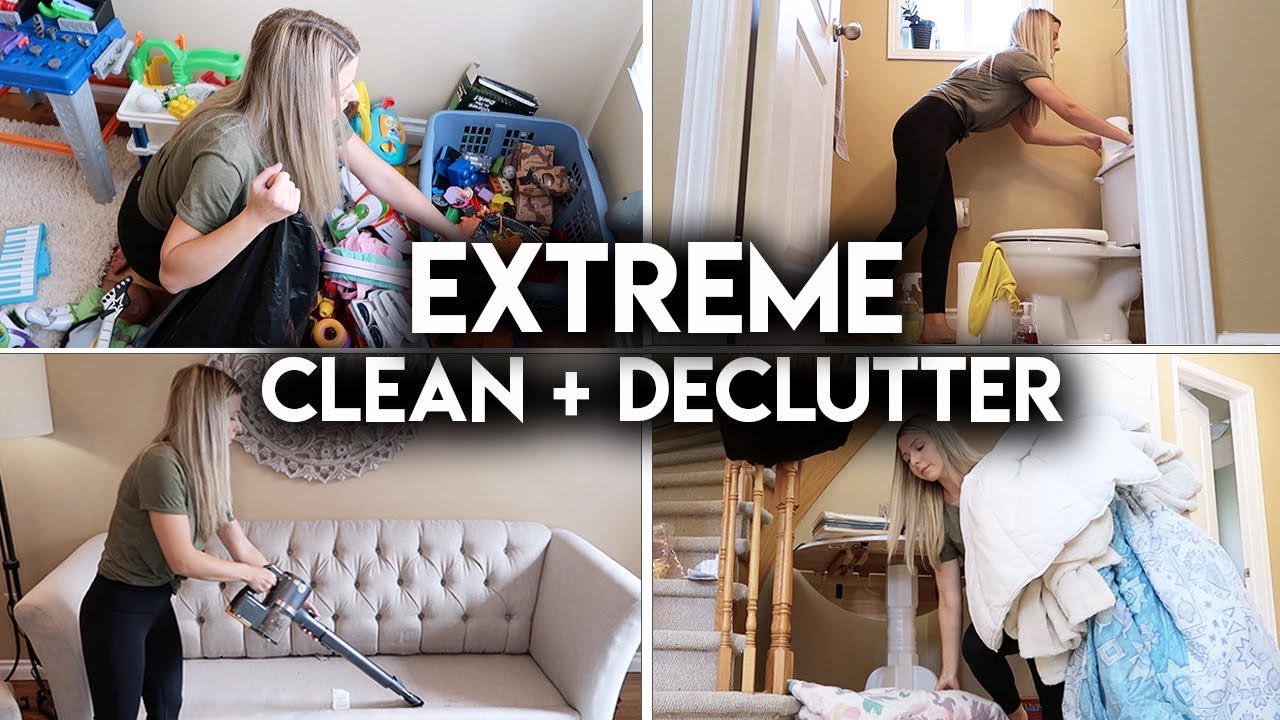 ⁣EXTREME CLEAN WITH ME 2019! **CLEANING MOTIVATION**