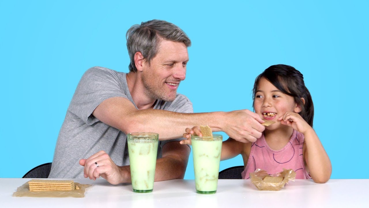 Kids Try Their Parents  Favorite Childhood Foods | Kids Try | HiHo Kids