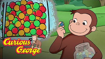 Funball Competition!  Curious George Kids Cartoon  Kids Movies Videos for Kids