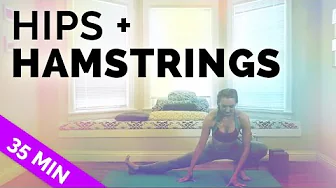Yoga for Tight Hips And Hamstrings (35 mins) All levels!