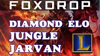 What to do when you get behind early in the jungle - Diamond Jarvan IV Gameplay | League S3