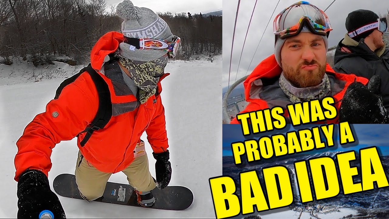 ⁣Bodybuilders Go Snowboarding... What Could Go Wrong