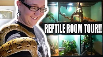 ⁣EPIC REPTILE ROOM TOUR!! **Eric and Mary s** | BRIAN BARCZYK
