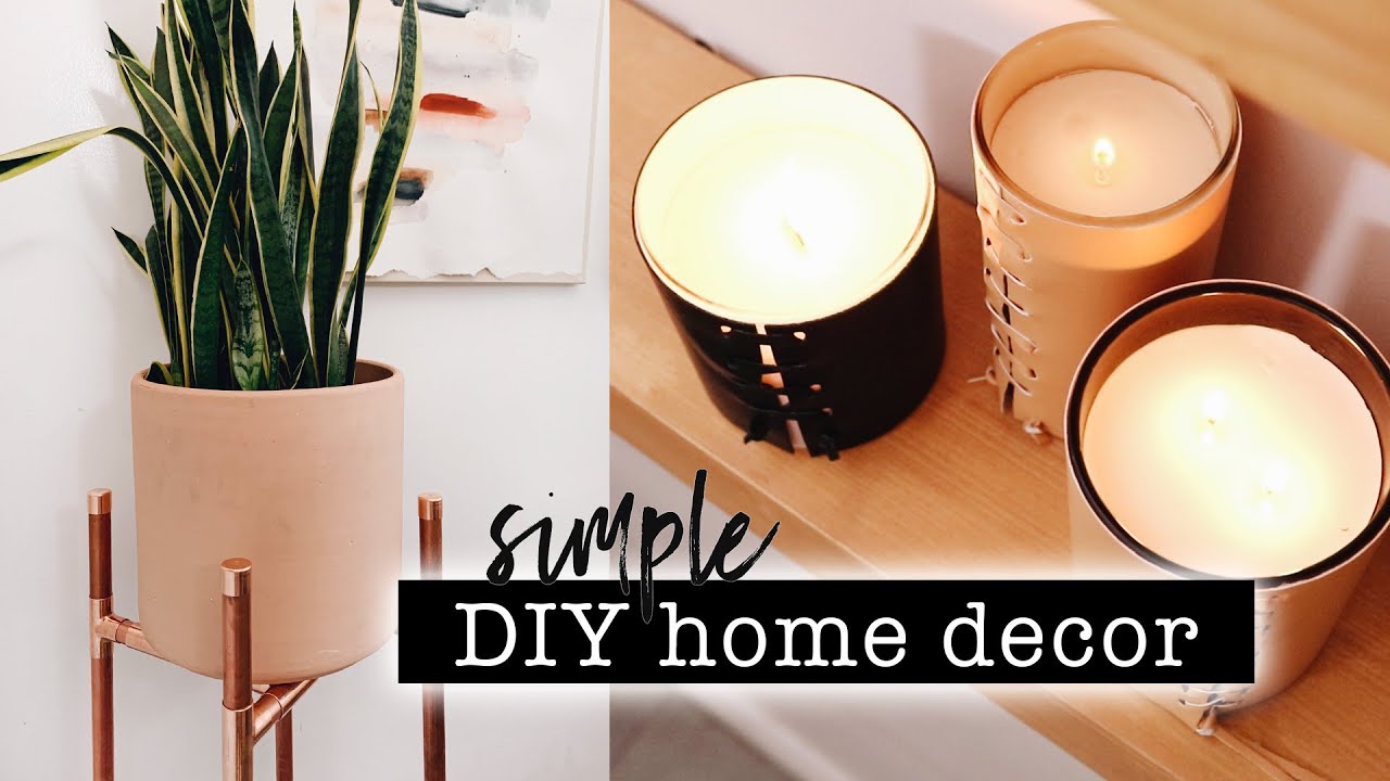 SIMPLE DIY HOME DECOR // Entryway Makeover Part 1  | XO, MaCenna