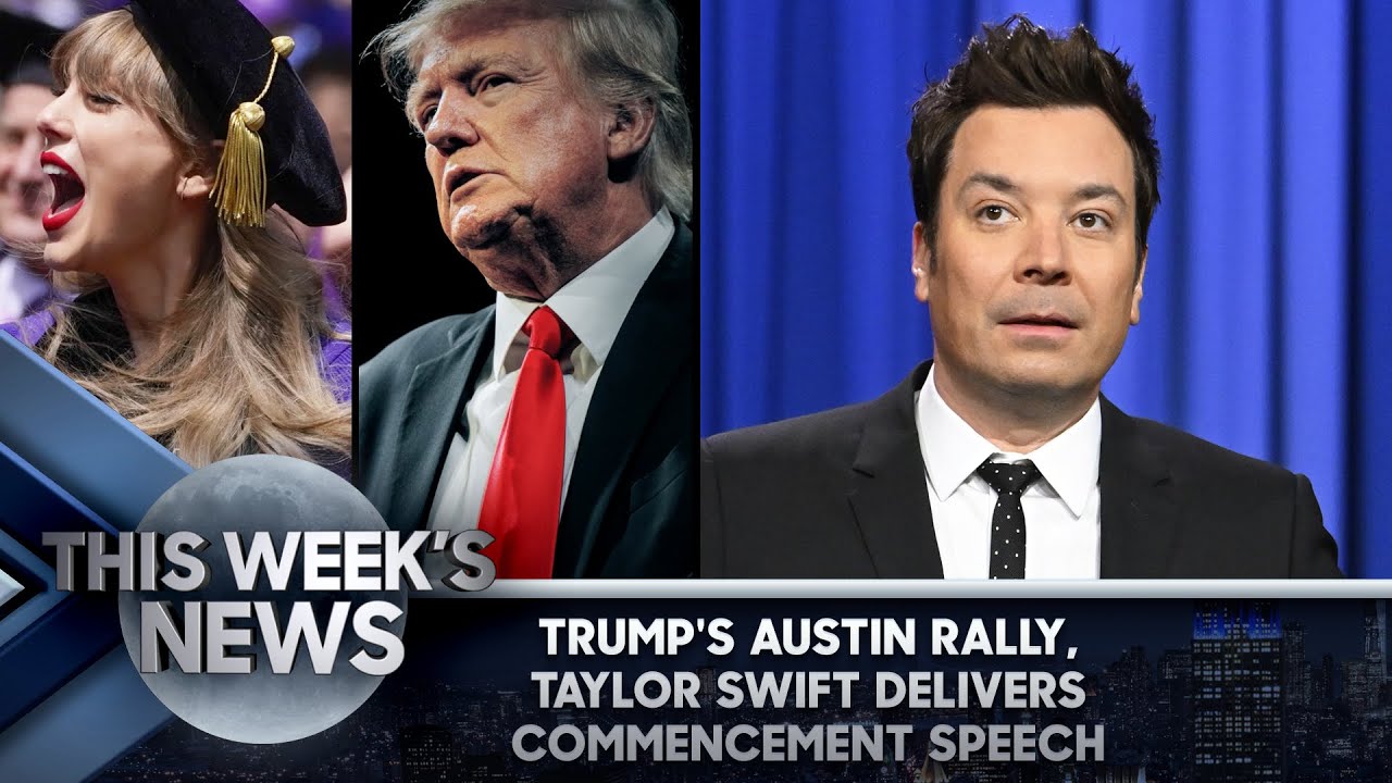 ⁣Trump s Austin Rally, Taylor Swift Delivers NYU Commencement Speech: This Week s News | Tonight Show