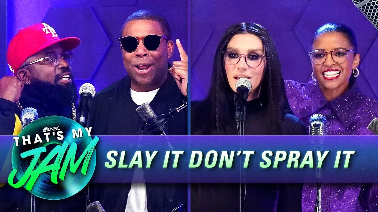 Slay It, Don t Spray It: Kesha, Kenan Thompson, Renée Elise Goldsberry and Big Boi