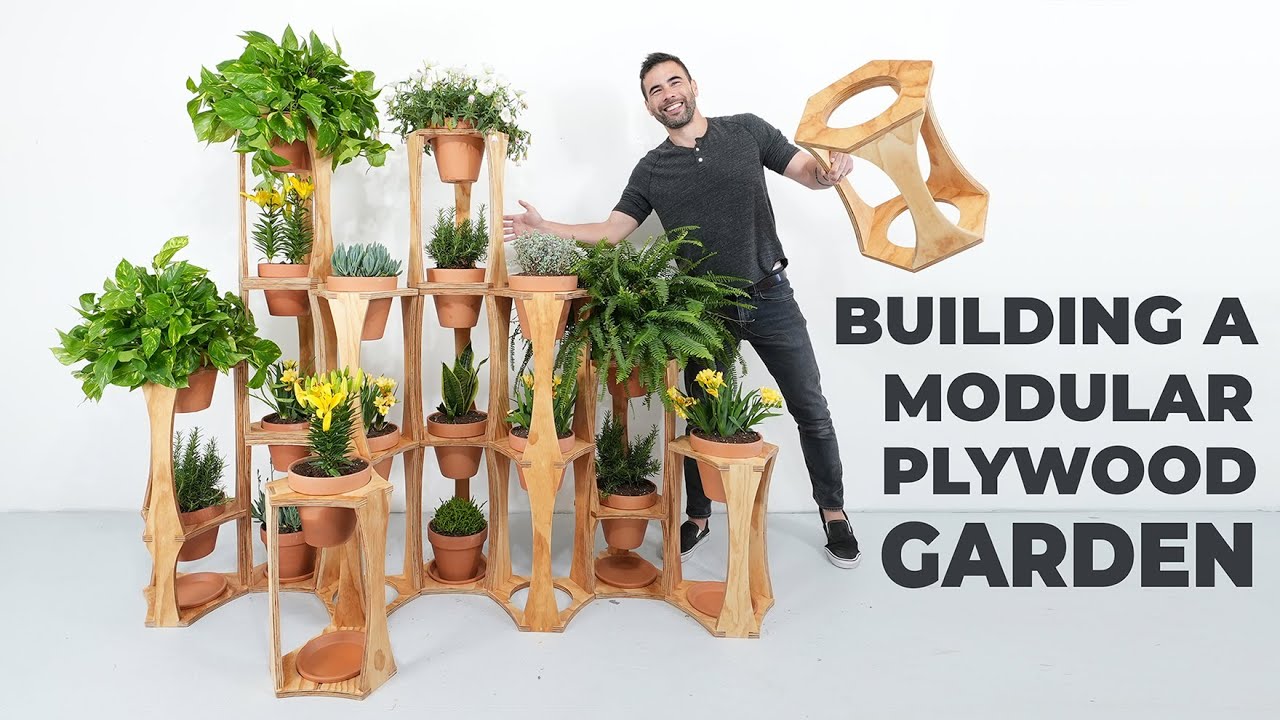 Building a Modular Plywood Garden